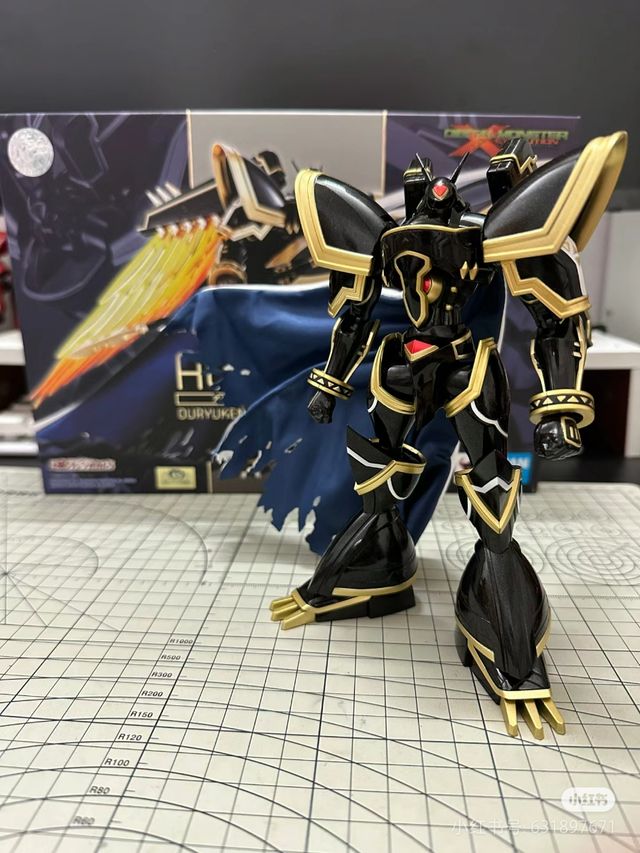 S.h.f dukemon alphamon y omegamon
