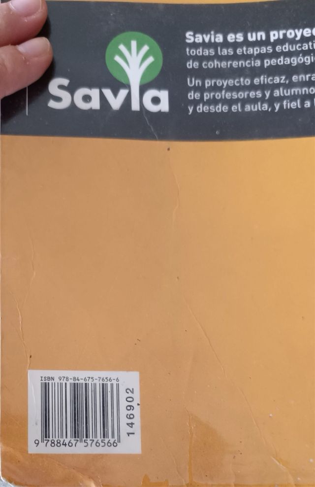 Libro de matemáticas.  Primero de Bachiler