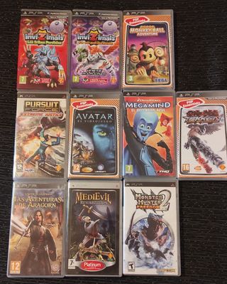 Lote de 22 juegos PSP
