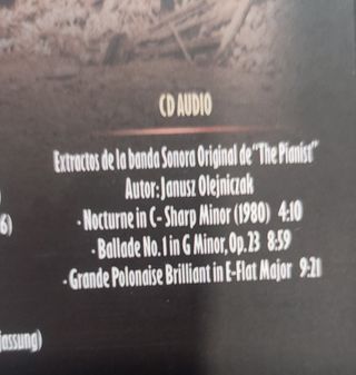 El Pianista Ed. Especial Limitada 2 DVD + CD BSO