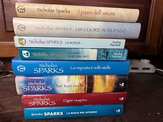 Nicholas Sparks collezione libri