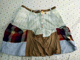 Falda desigual talla 38