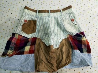 Falda desigual talla 38