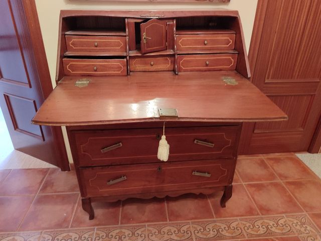 Mueble antiguo secreter
