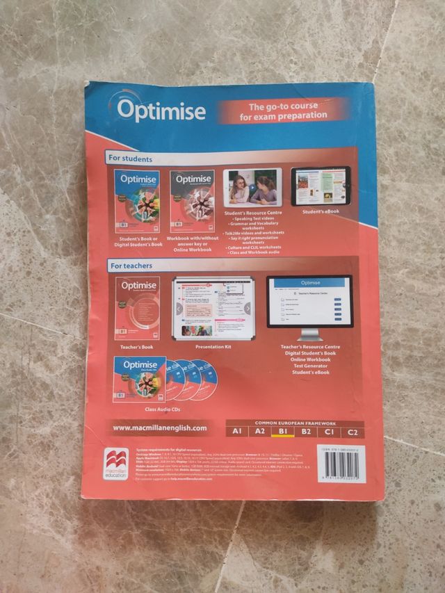 Libro Optimise B1. Student's book pack