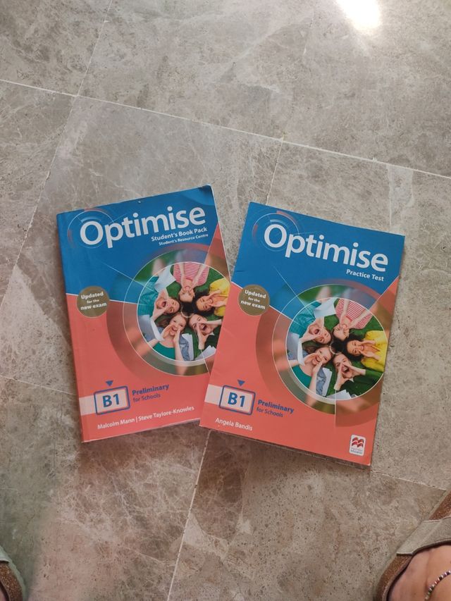 Libro Optimise B1. Student's book pack