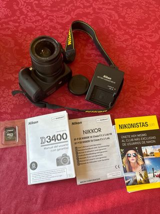 camara de fotos Nikon d3400