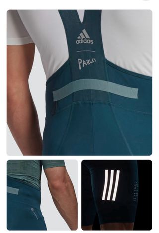 Culote con tirantes Adidas x Parley