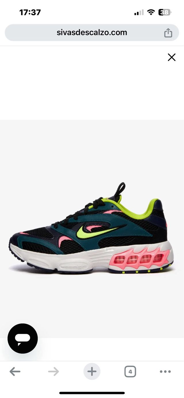 Zapatillas nuevas una sola puesta 