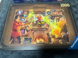 Puzzle 1000 piezas Disney villanous Gastón