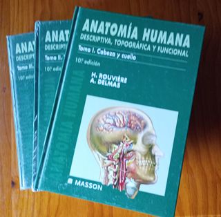 ANATOMÍA HUMANA 3 TOMOS