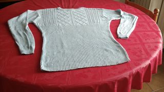 Maglia donna vintage, turchese chiaro