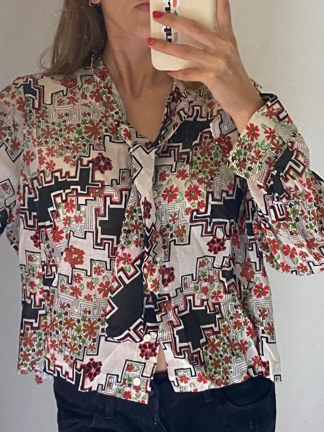 Camicia maniche lunghe vintage