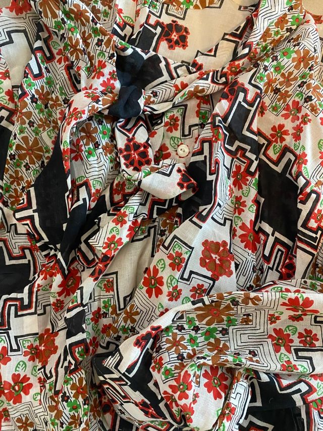 Camicia maniche lunghe vintage