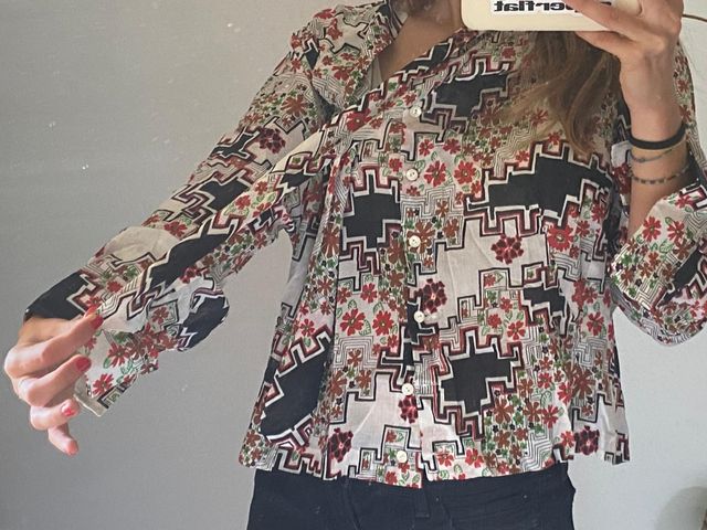 Camicia maniche lunghe vintage