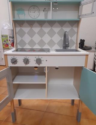 Cocina madera de juguete