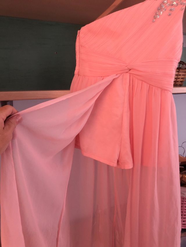 Vestido fiesta con pantalon nuevo 25