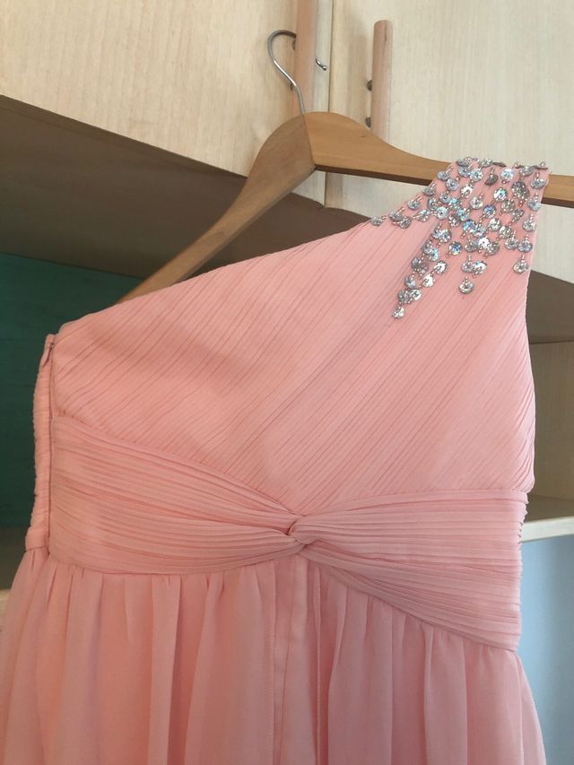 Vestido fiesta con pantalon nuevo 25