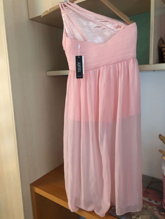 Vestido fiesta con pantalon nuevo 25