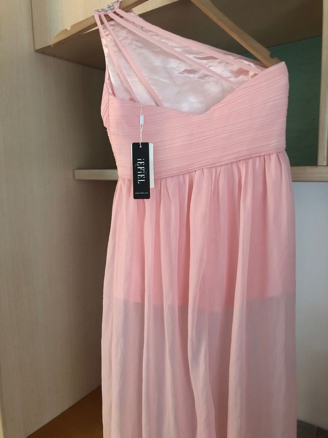 Vestido fiesta con pantalon nuevo 25