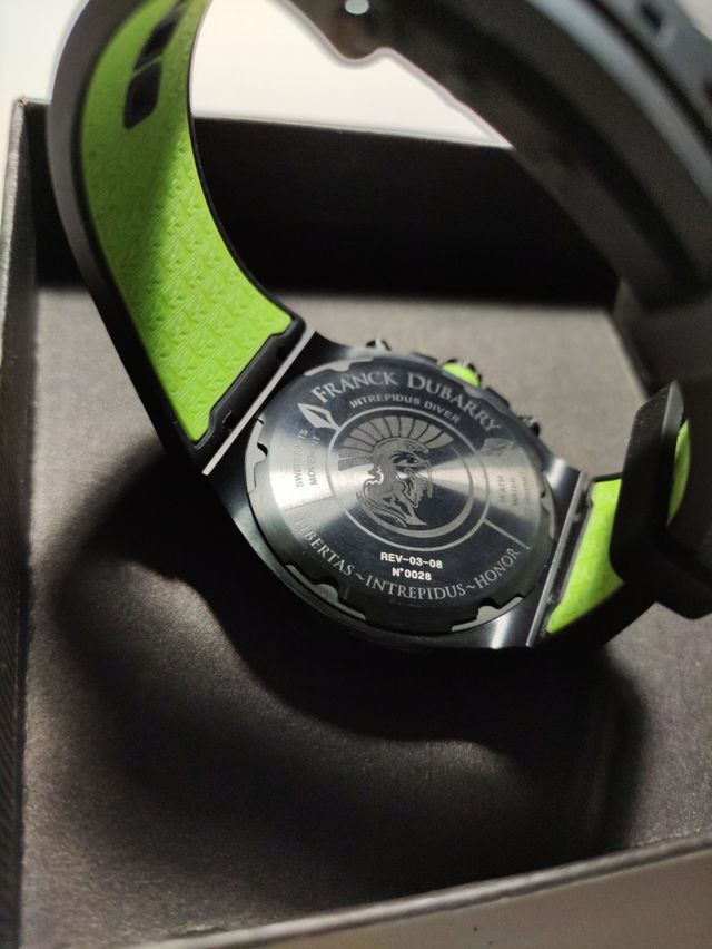 Reloj Franck Dubarry Intrepidus hombre