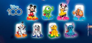 ✅ Expositor figuras Disney 100 años