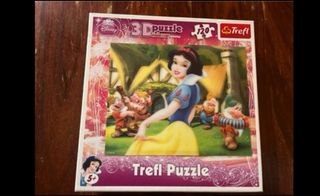 Puzzle Biancaneve in 3d