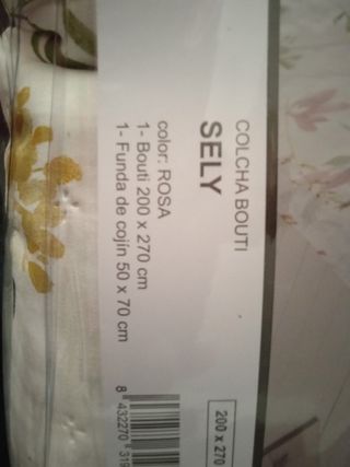 Colcha para cama de 105