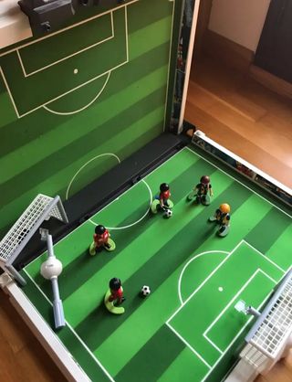 FUTBOLIN PLAYMOBIL