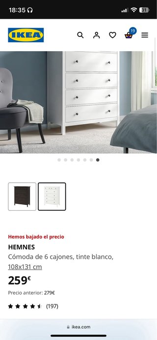 Cajonera IKEA