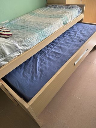 Cama Nido 90 Como Nueva
