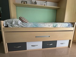 Cama Nido 90 Como Nueva