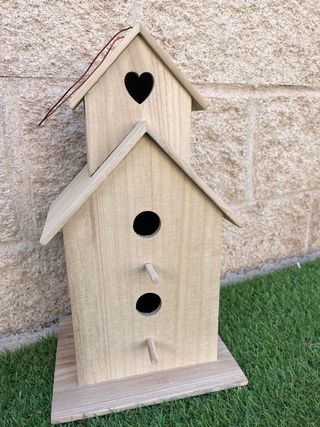 Casita madera jardin