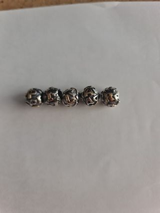 Pandora charms bicolor