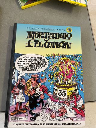 Libros mortadelo y filemón