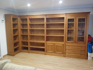 Estanteria - libreria con vitrina