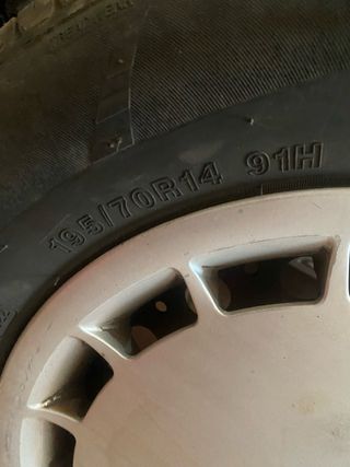 4 Ruedas completas BMW 14” 5x120