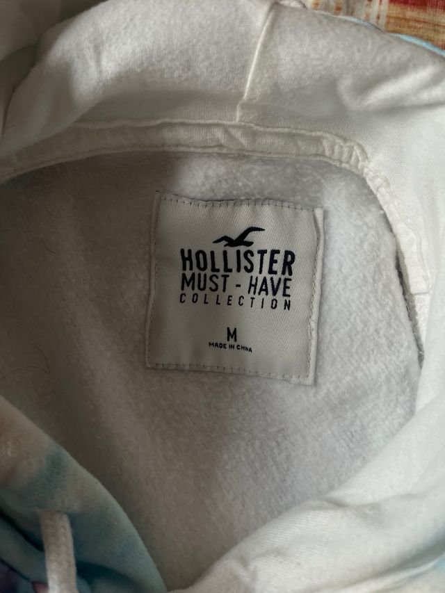 Sudadera con capucha multicolor