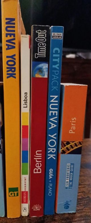 5 Guías de viaje