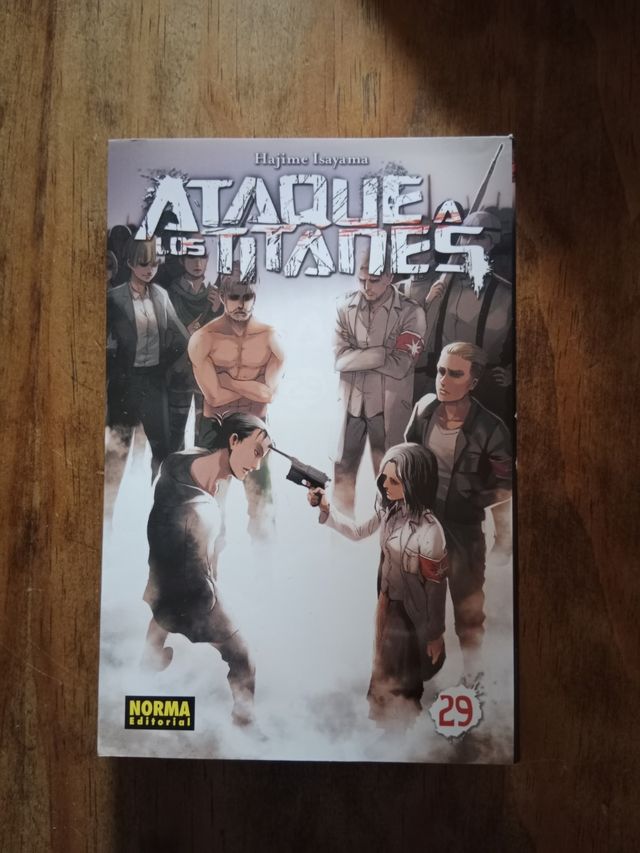 Manga ataque a los titanes