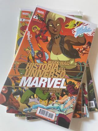 Historia del Universo Marvel (Colección 6 grapas)