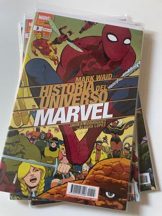 Historia del Universo Marvel (Colección 6 grapas)