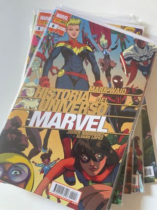 Historia del Universo Marvel (Colección 6 grapas)