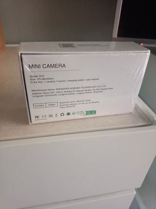 Mini Cámara inalámbrica 4K Q-19