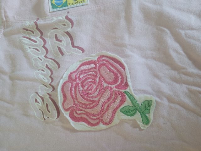 Polo Rosa La Fazenda de Brasil talla G