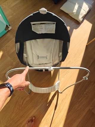 Hamaca Fisher Price con móvil, melodías