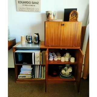 Mueble modular nórdico midcentury