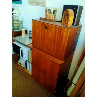 Mueble modular nórdico midcentury