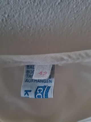 Maglietta top in pizzo cotone