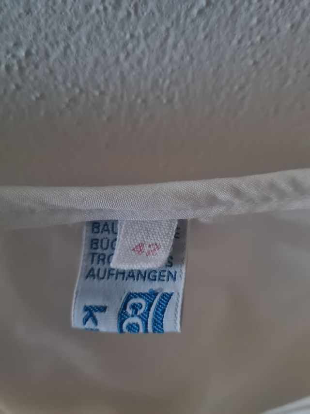 Maglietta top in pizzo cotone